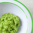 Receta për fëmijë nga 6 12 muajsh pure bizeleshdhe kungulli 7316 Receta për fëmijë nga 6 12 muajsh